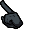 Among Us The Gentleman Character pointer