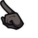 Among Us Totoro Character pointer