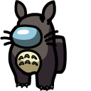 Among Us Totoro Character cursor