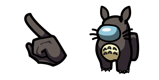 Among Us Totoro Character