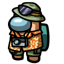 Among Us Tourist Character cursor