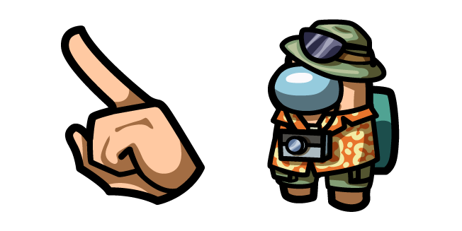 Among Us Tourist Character