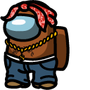 Among Us Tupac Shakur Character cursor
