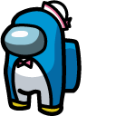 Among Us Tuxedo Sam Character cursor