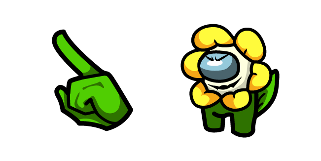 Among Us Undertale Flowey Character