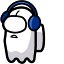 Among Us Undertale Napstablook Character cursor