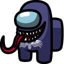 Among Us Venom Character cursor