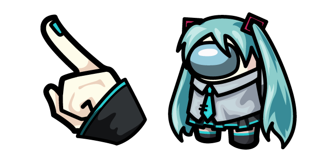 Among Us Vocaloid Hatsune Miku Character