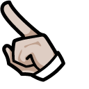 Among Us Wednesday Addams Character pointer