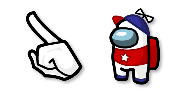 Among Us White Homestar Runner Character