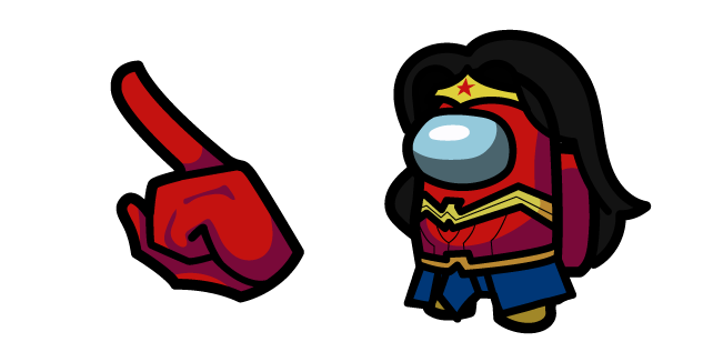 Among Us Wonder Woman Character