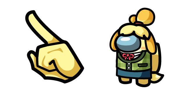 Among Us Yellow Animal Crossing Isabelle Character