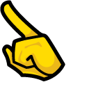 Among Us Yellow Character Chicken pointer