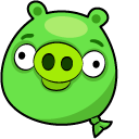 Angry Birds Balloon Pig pointer
