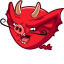 Angry Birds Beast Pig and Trident cursor