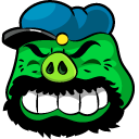 Angry Birds Bluto Pig cursor