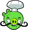 Angry Birds Chef Pig cursor
