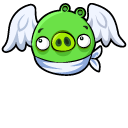 Angry Birds Cupid Pig cursor
