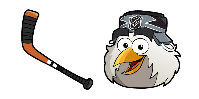 Angry Birds Hockey Bird and Hockey Stick