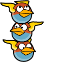 Angry Birds Lightning Birds cursor