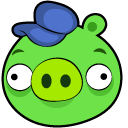 Angry Birds Mechanic Pig cursor