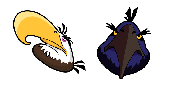Angry Birds Mighty Eagle and Space Eagle