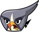 Angry Birds Silver cursor