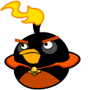 Angry Birds Space Bomb pointer