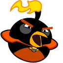 Angry Birds Space Bomb cursor