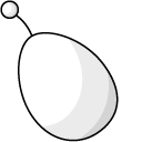 Angry Birds Space Egg pointer