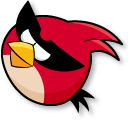 Angry Birds Space Super Red pointer