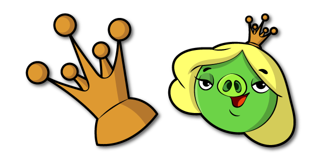 Angry Birds Toons Queen Pig