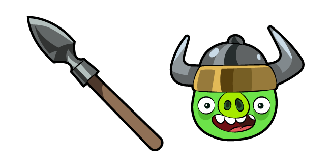 Angry Birds Viking Pig and Spear
