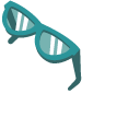 Animal Jam Arctic Hare and Blue Glasses pointer