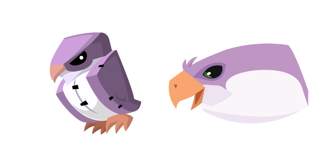 Animal Jam Falcon and Falcon Plushie