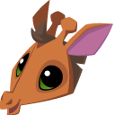 Animal Jam Giraffe and Scarf cursor