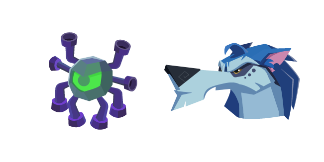 Animal Jam Greely and Phantomizer