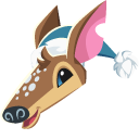 Animal Jam Jamaaliday Deer cursor