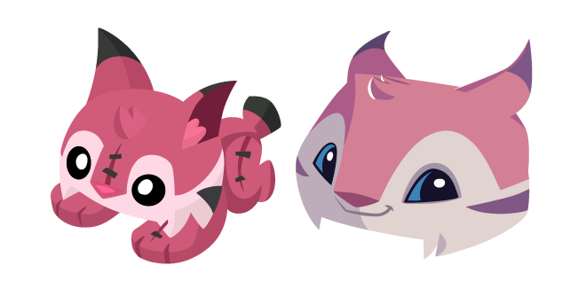 Animal Jam Lynx and Lynx Plushie