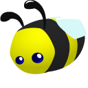 Animal Jam Pet Honeybee and Ice Cream cursor