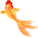 Aquarelle Goldfish cursor