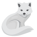 Arctic Snow Fox cursor