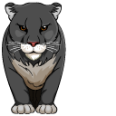 Fierce Black Panther cursor