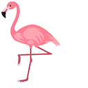 Flamingo cursor