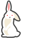 Florida White Albino Rabbit cursor