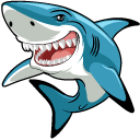 Funny Great White Shark pointer