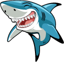 Funny Great White Shark cursor
