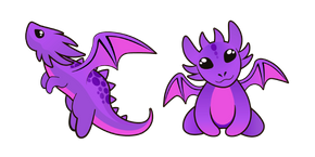 Purple Baby Dragon