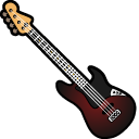 Aggretsuko Haida and Guitar pointer