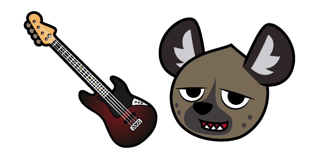 Aggretsuko Haida and Guitar